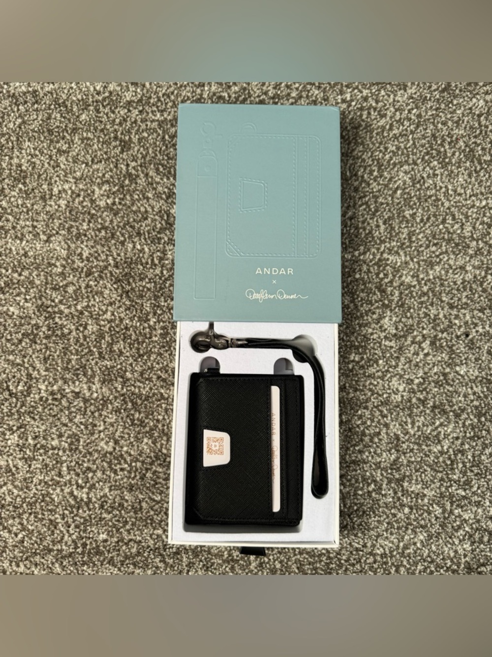 *NEW* Andar Denner V2 Wallet - Saffiano Black